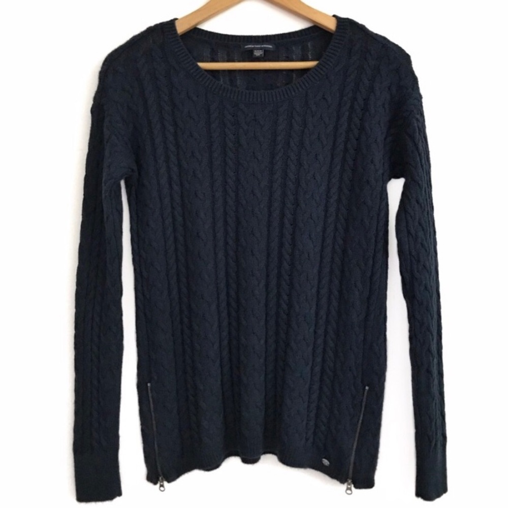 American Eagle Outfitters Rib Knit Sweater